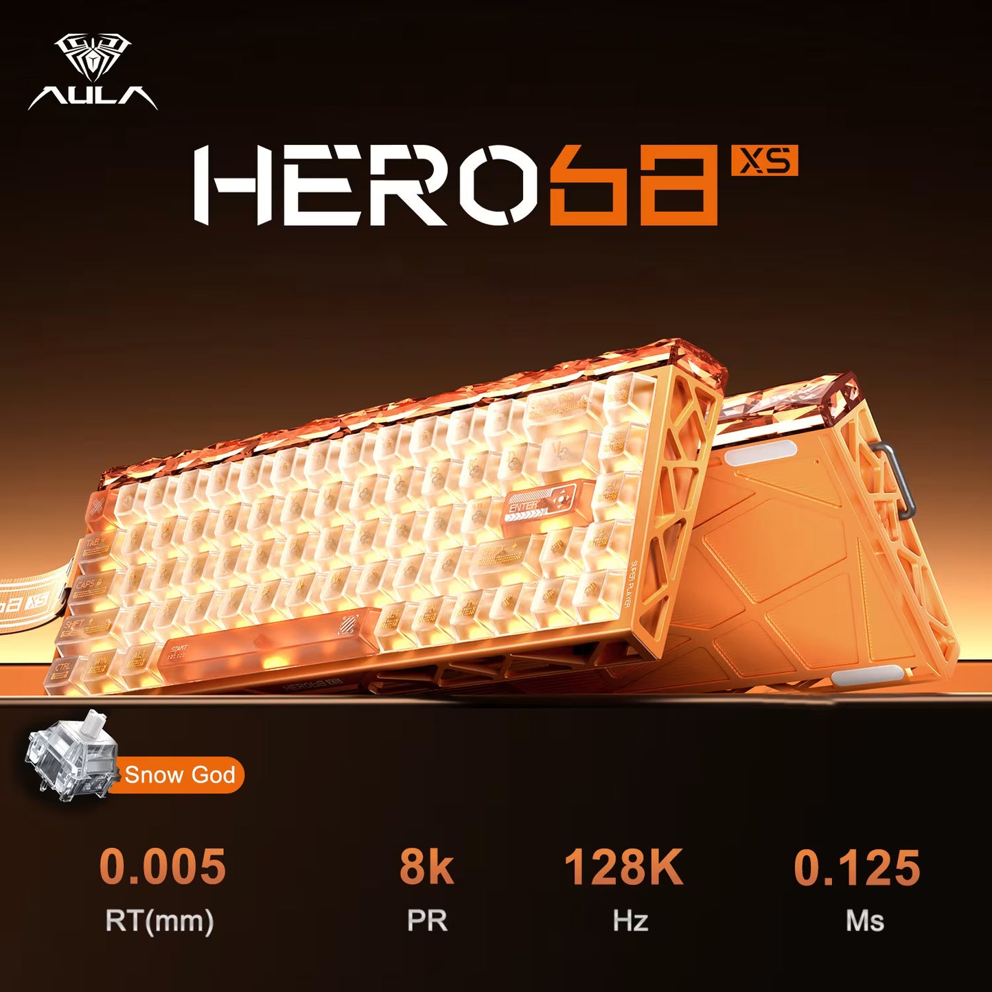 Aula HERO68 XS Hall Effect Keyboard