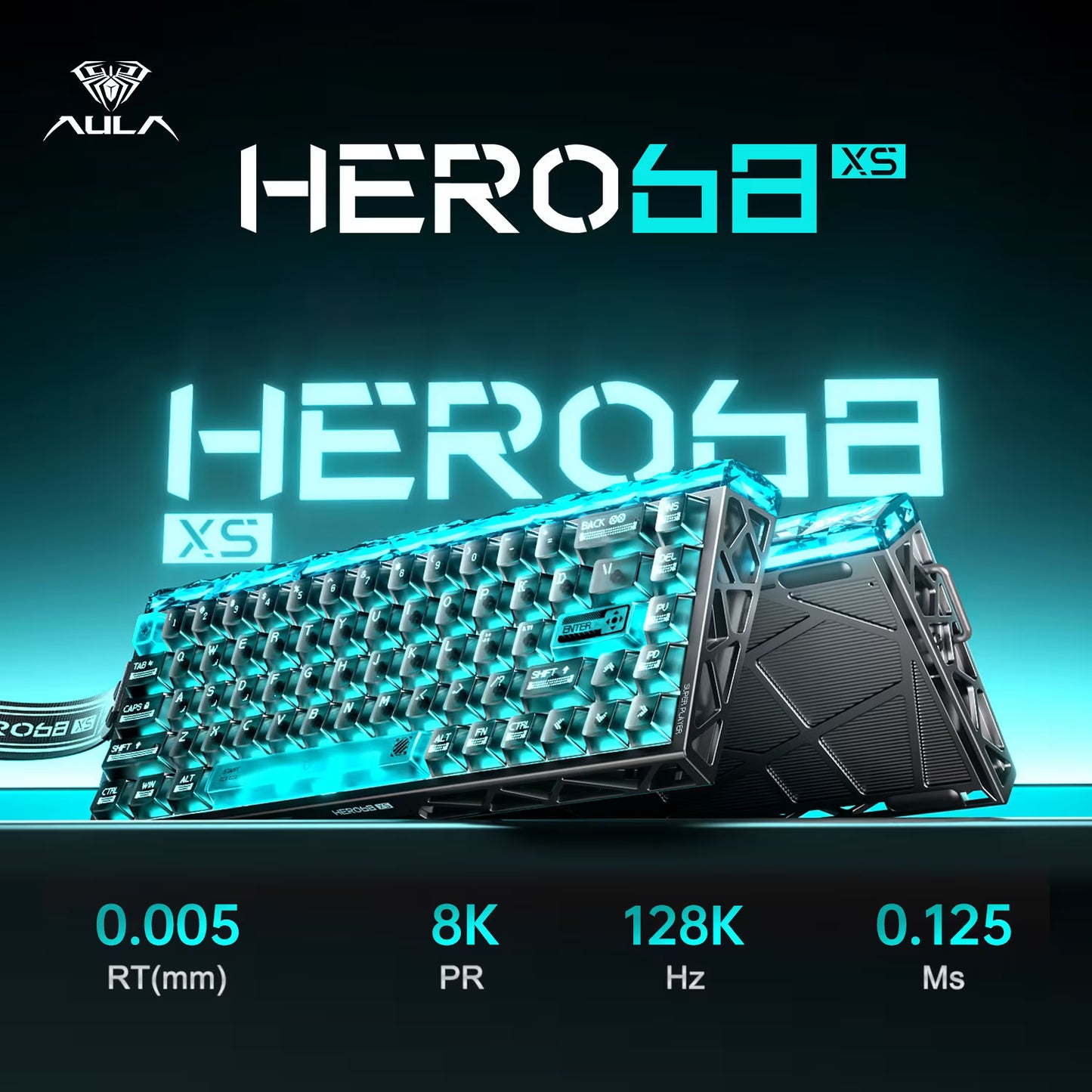 Aula HERO68 XS Hall Effect Keyboard