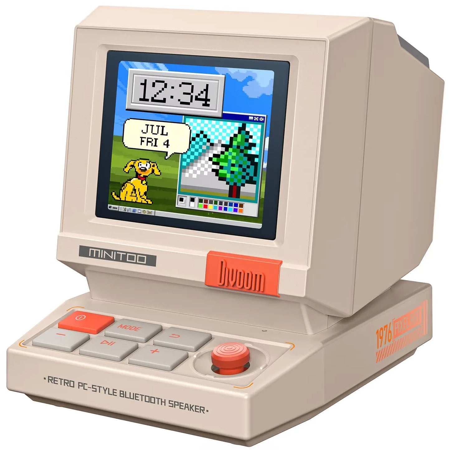 Divoom MiniToo Retro Pixel Bluetooth Speaker
