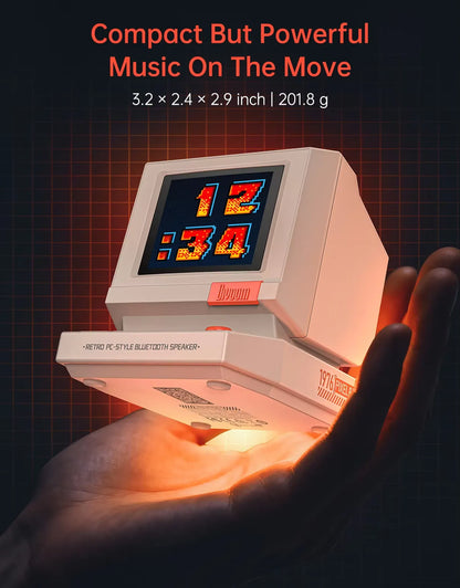 Divoom MiniToo Retro Pixel Bluetooth Speaker