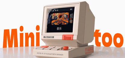 Divoom MiniToo Retro Pixel Bluetooth Speaker
