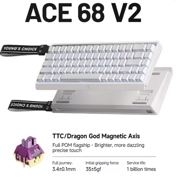 MCHOSE Ace 68 V2 Gaming Keyboard