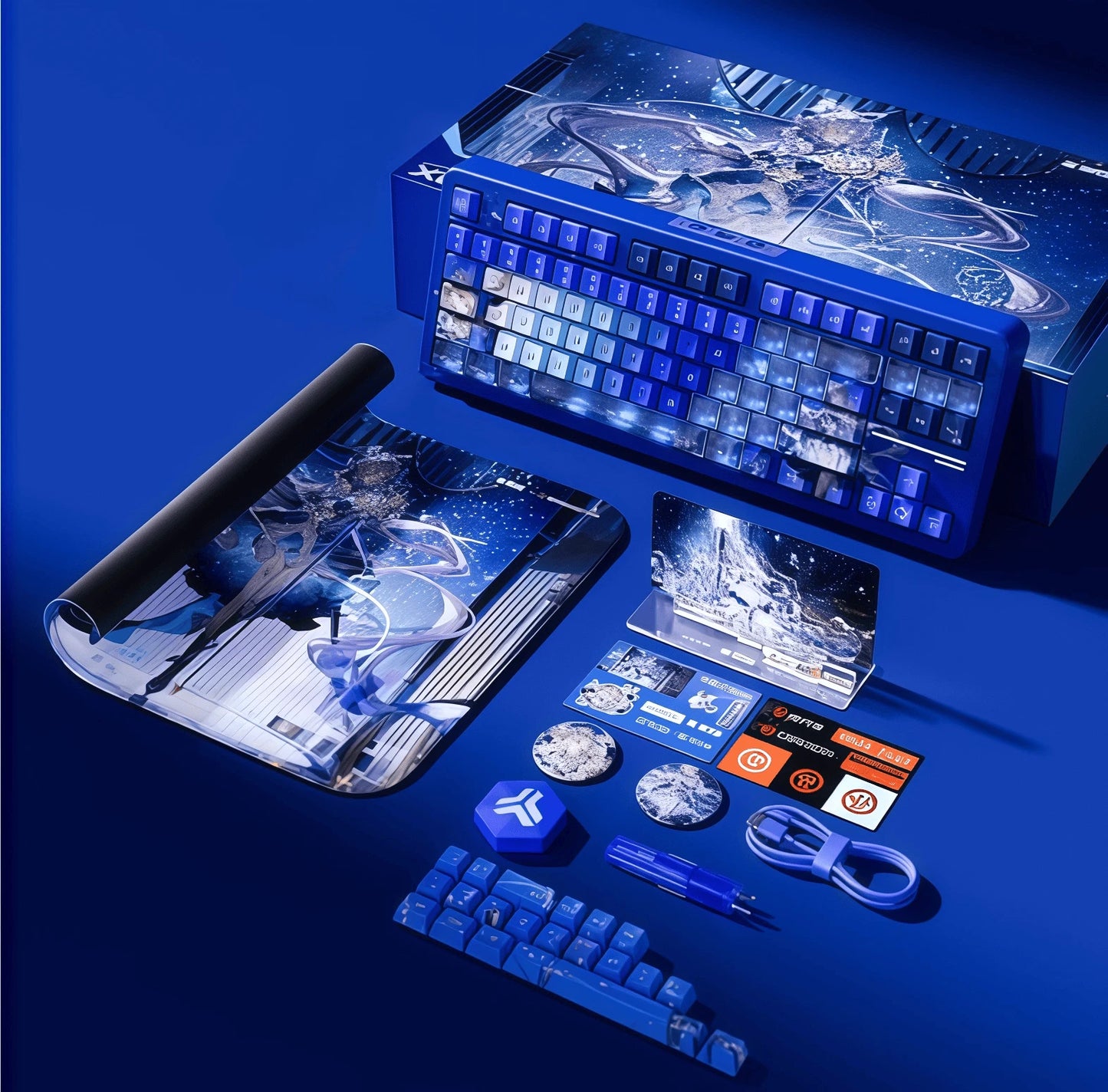 EWEADN X87S Luo Tianyi Galaxy Collaboration Edition Mechanical Keyboard