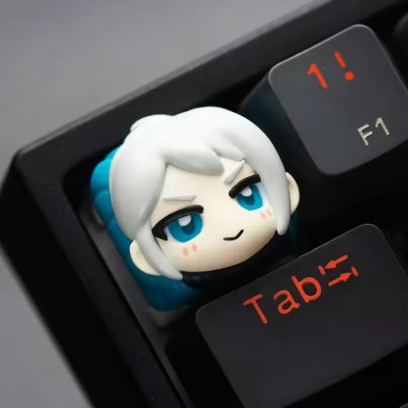 Valorant Agents Resin 3D Artisan Keycaps
