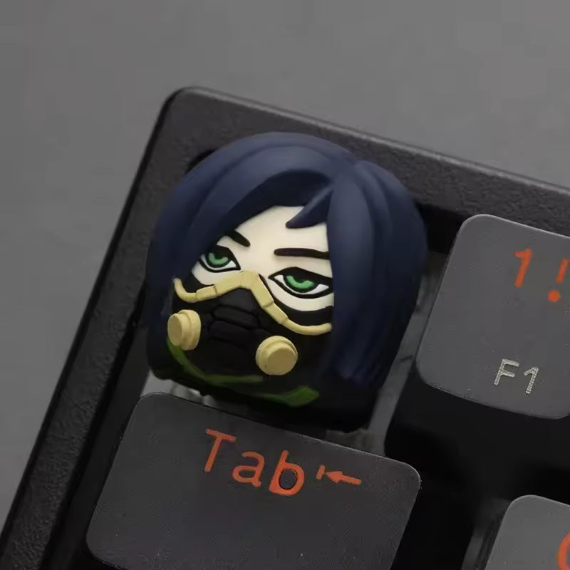 Valorant Agents Resin 3D Artisan Keycaps