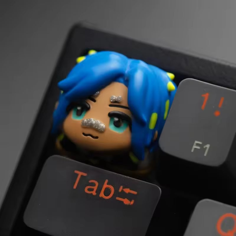 Valorant Agents Resin 3D Artisan Keycaps