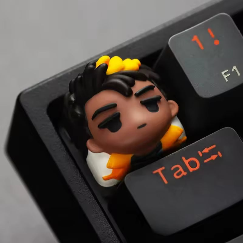 Valorant Agents Resin 3D Artisan Keycaps