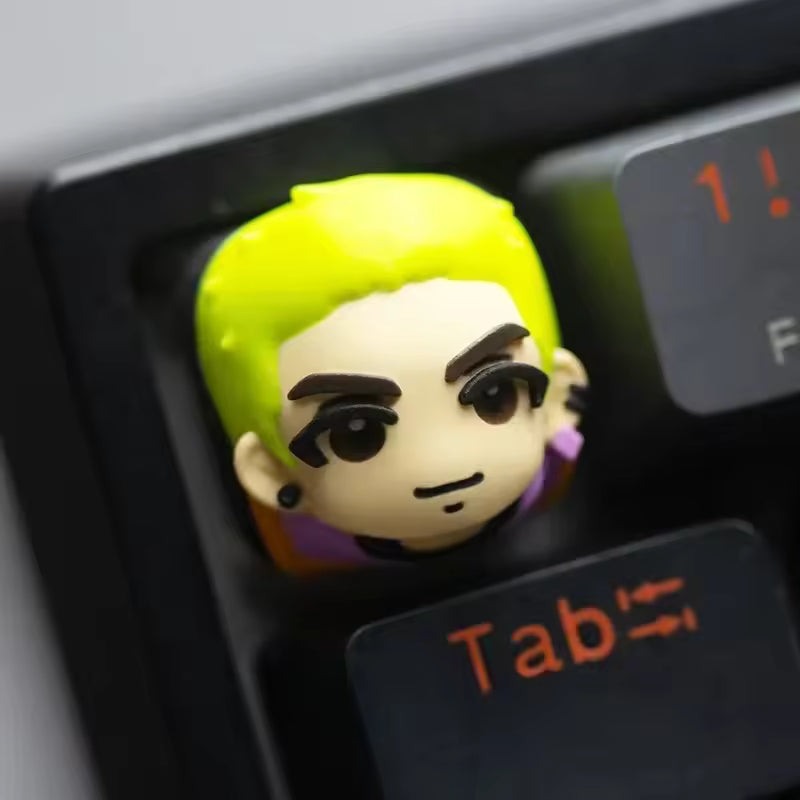 Valorant Agents Resin 3D Artisan Keycaps