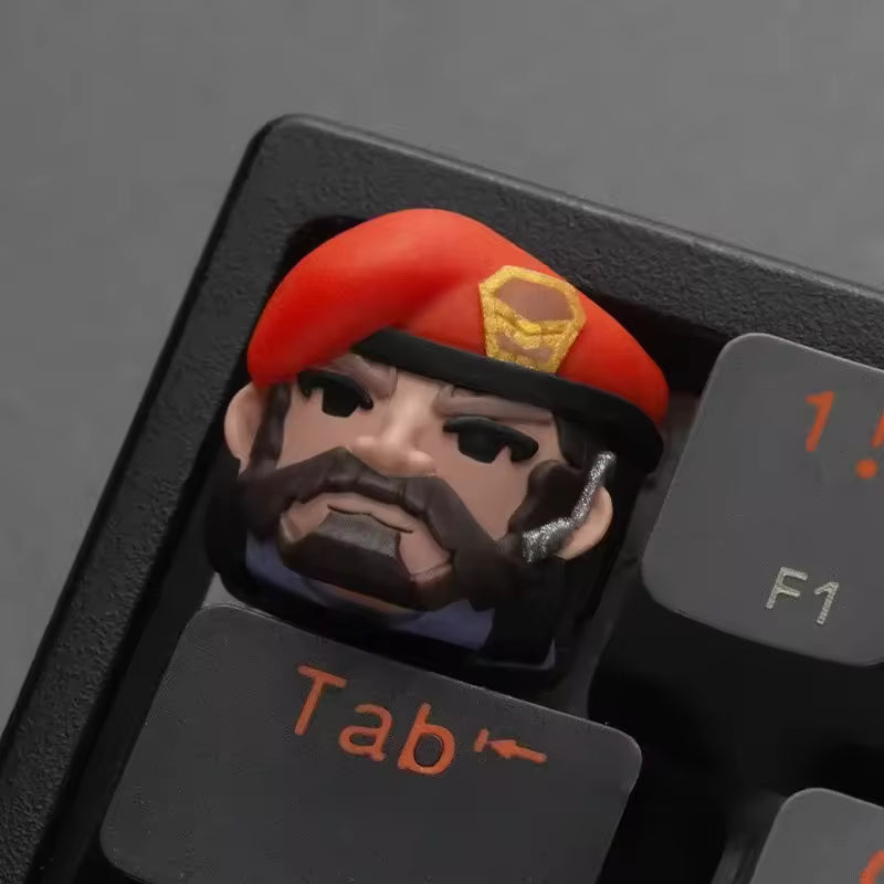 Valorant Agents Resin 3D Artisan Keycaps