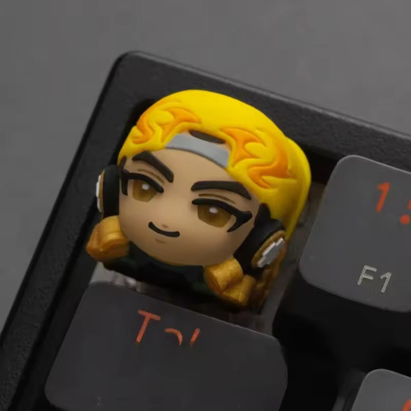 Valorant Agents Resin 3D Artisan Keycaps