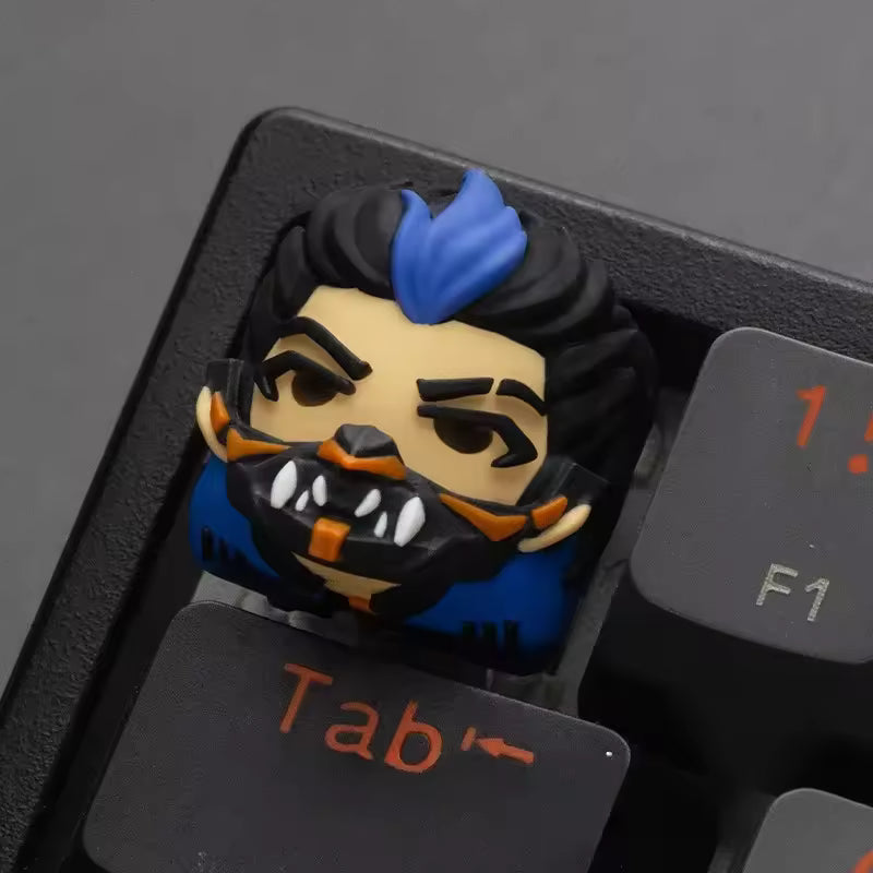 Valorant Agents Resin 3D Artisan Keycaps
