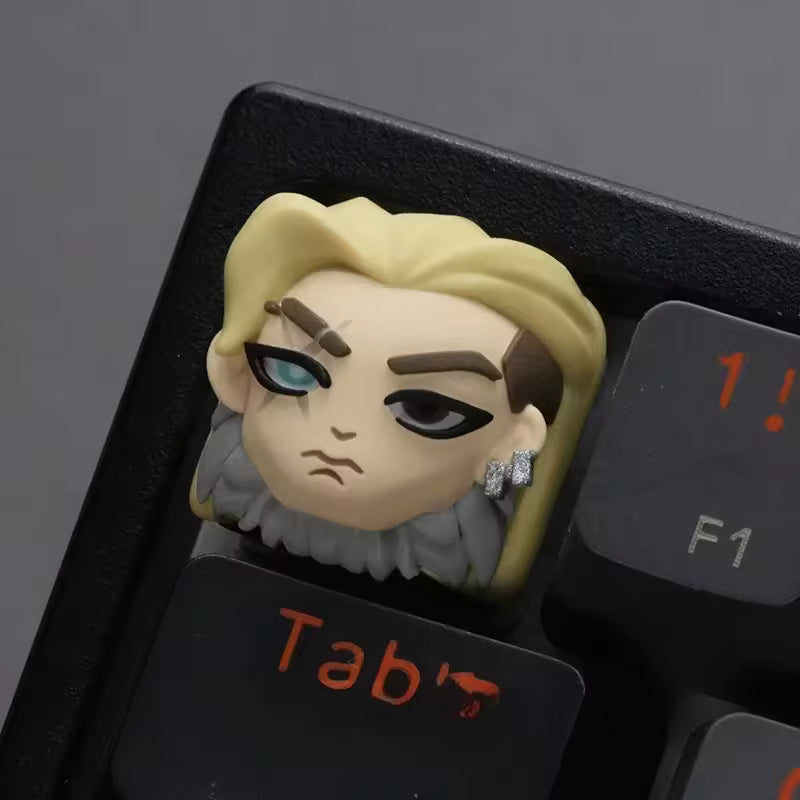 Valorant Agents Resin 3D Artisan Keycaps