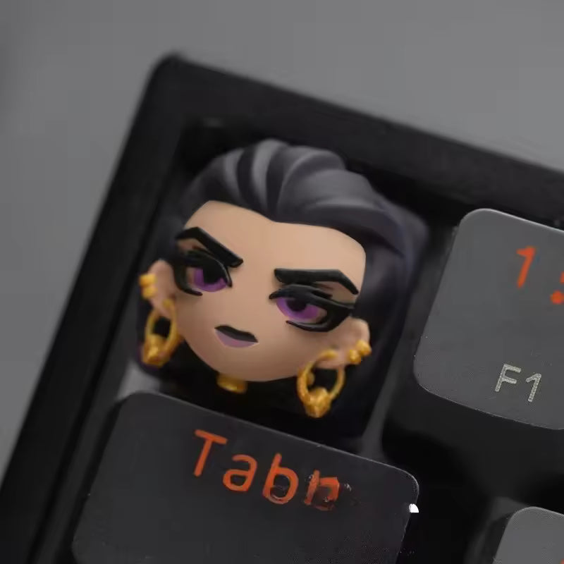 Valorant Agents Resin 3D Artisan Keycaps