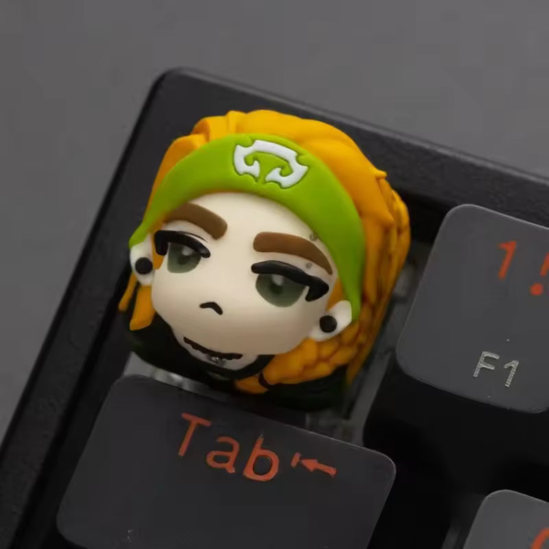 Valorant Agents Resin 3D Artisan Keycaps