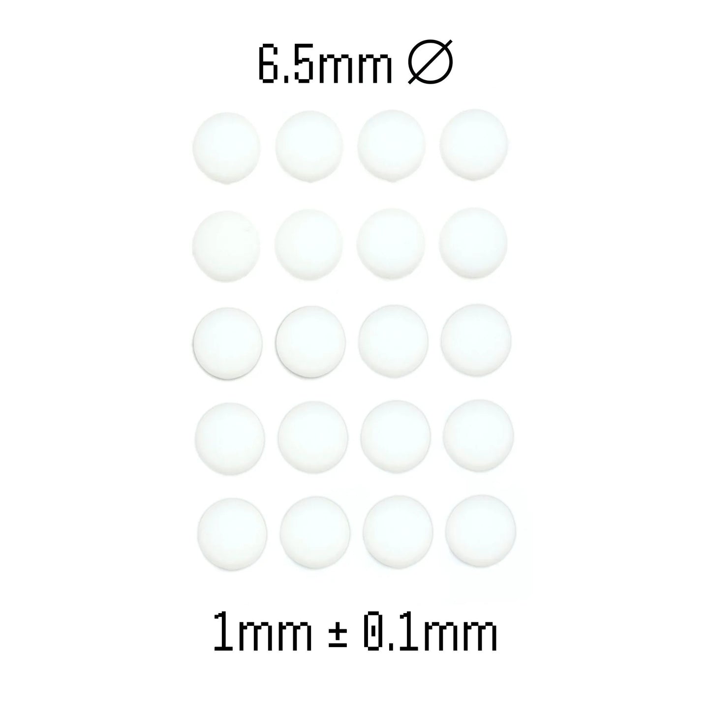 West Lab Dots Universal Mouse Skates