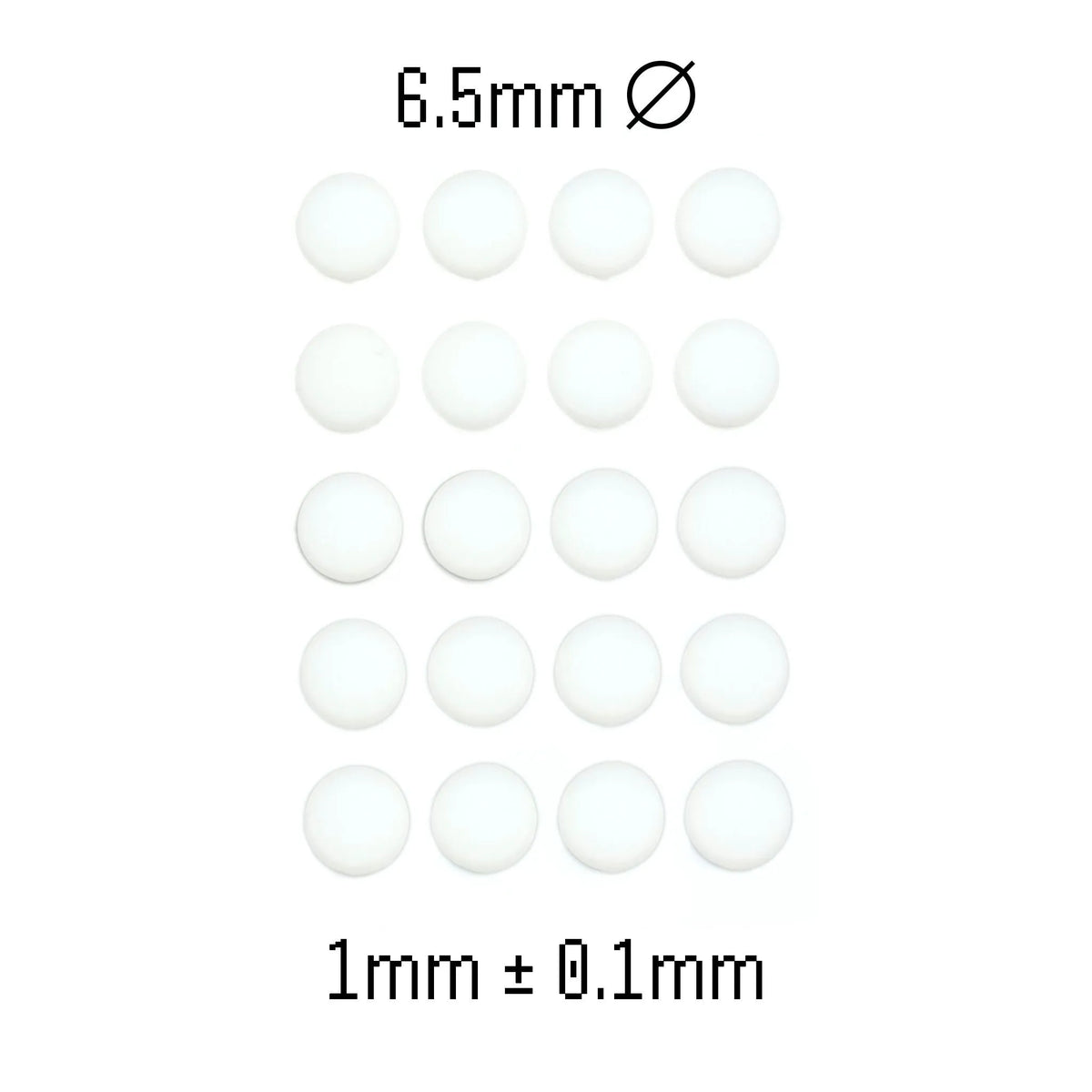 West Lab Dots Universal Mouse Skates