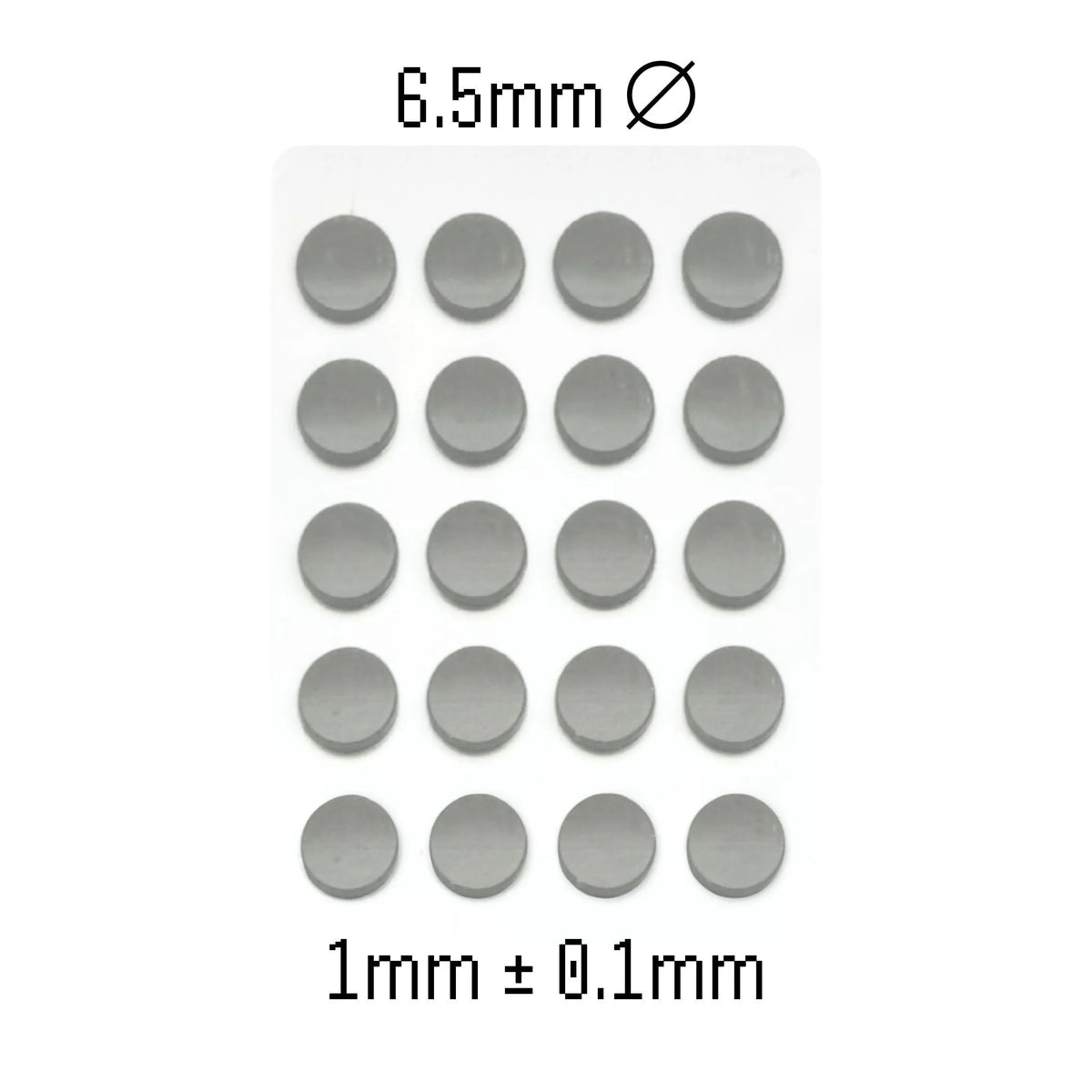 West Lab Dots Universal Mouse Skates
