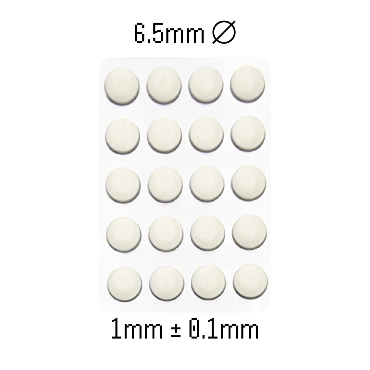 West Lab Dots Universal Mouse Skates