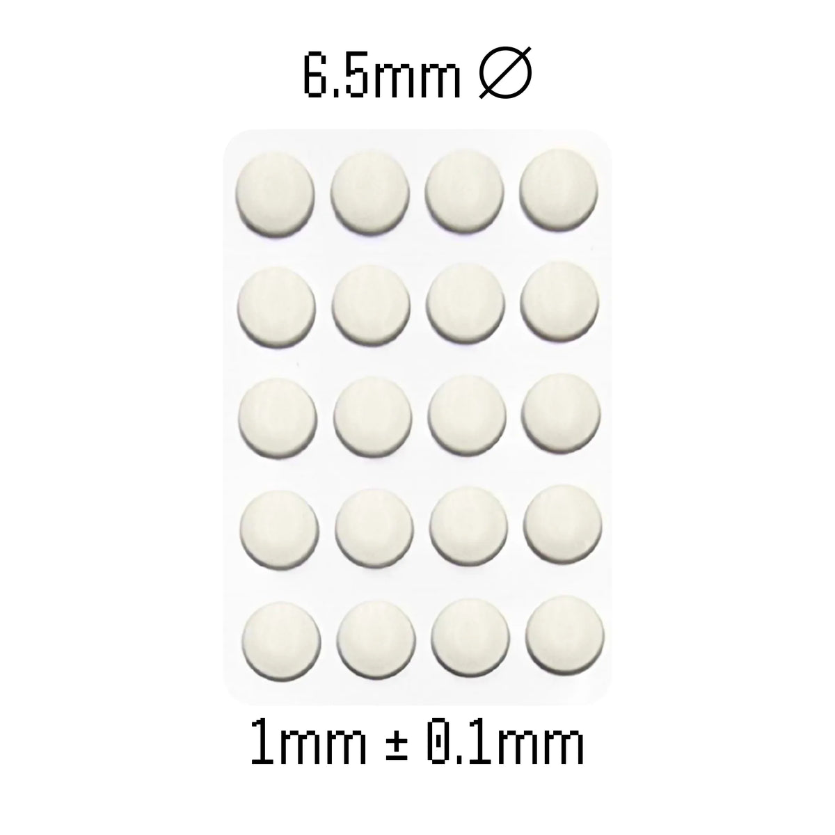 West Lab Dots Universal Mouse Skates