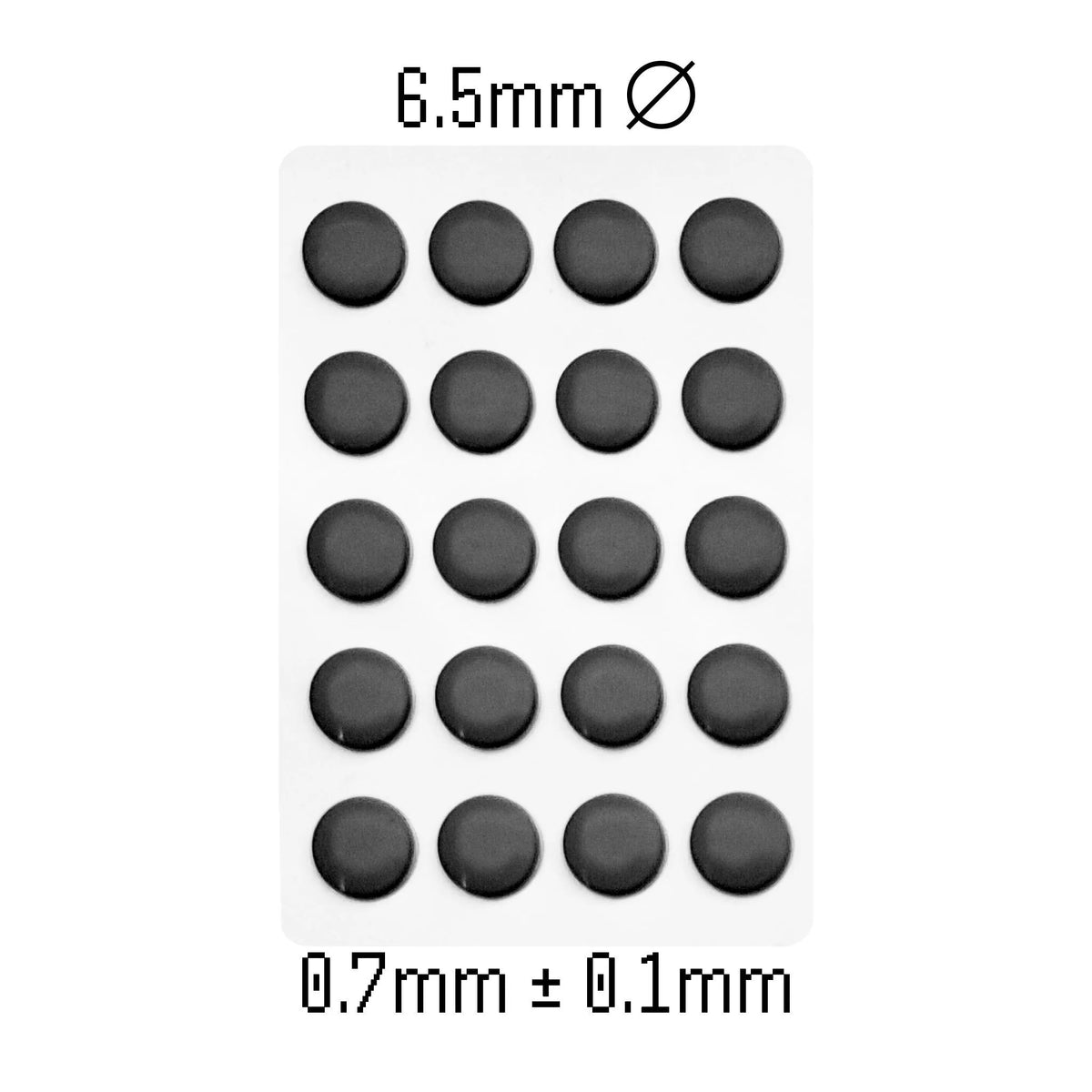 West Lab Dots Universal Mouse Skates