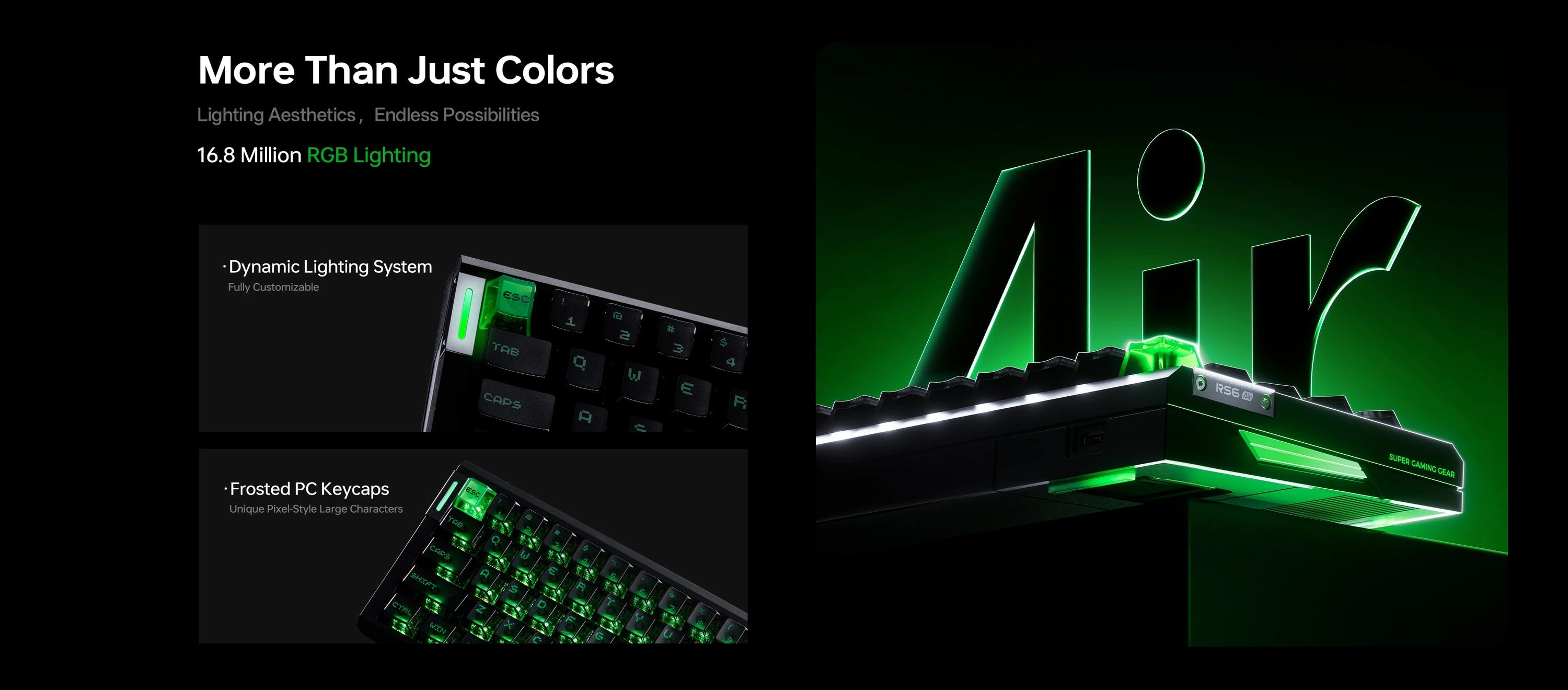 RS6 Air 65% Esports Hall Effect Keyboard   ATK