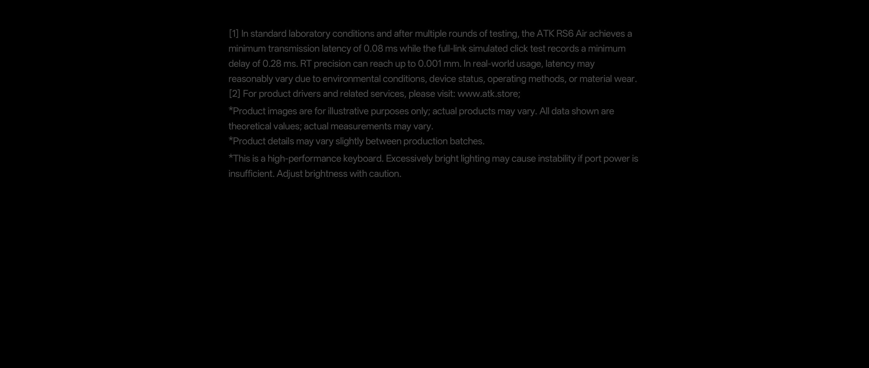 RS6 Air 65% Esports Hall Effect Keyboard   ATK