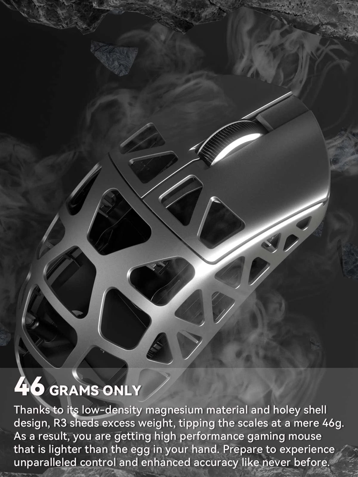 ATTACK SHARK R3 Magnesium Alloy Gaming Mouse 8K