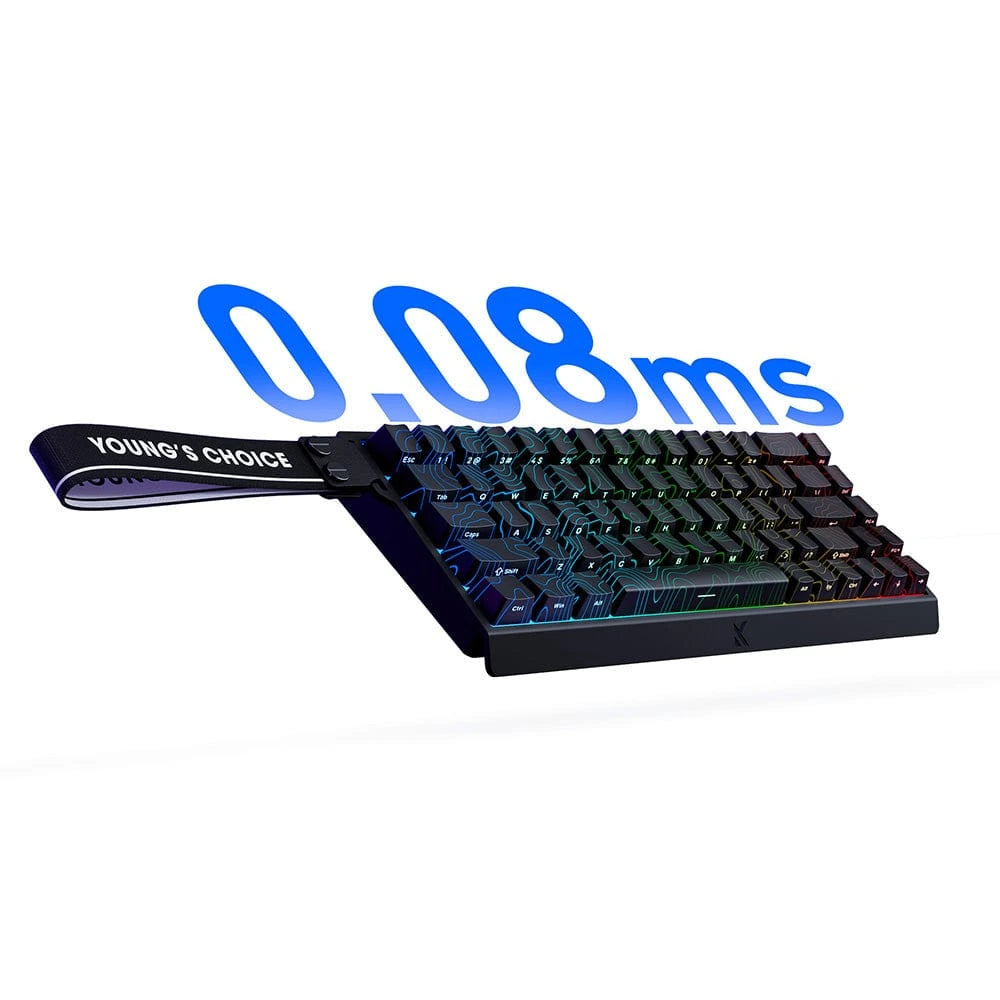 MCHOSE Ace 68 0.08ms Ultra-Low Latency for Competitive Gaming